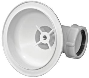 Drain valve 3.5" (replaced by 125814+125641+125668) VI, white