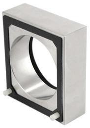 Sockel LEVOS-S Edelstahl seidenglanz zentrisch Revision 06