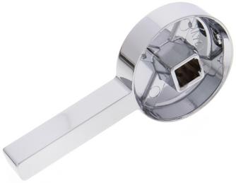 Hebel chrom komplett mit Schraube+ Kappe NF, chrom