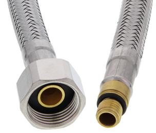 Connection hose for shower hose 47,2 cm metal SO