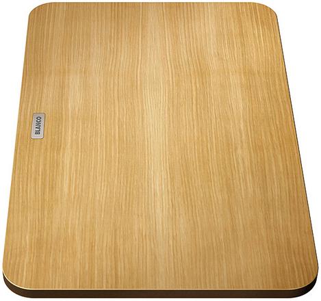 Snijplank in essenhout-compound 368 x 235 mm, voor BLANCO ZENAR XL 6 S Compact, ash tree compound