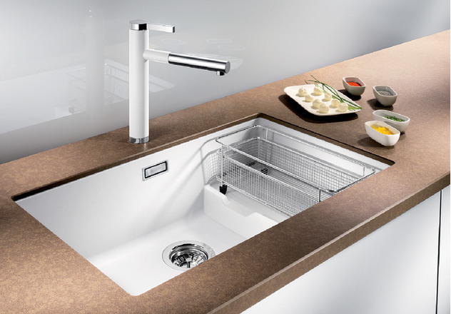 BLANCO Multifunktionskorb Aus Edelstahl – Passt Perfekt Zur SUBLINE Spüle