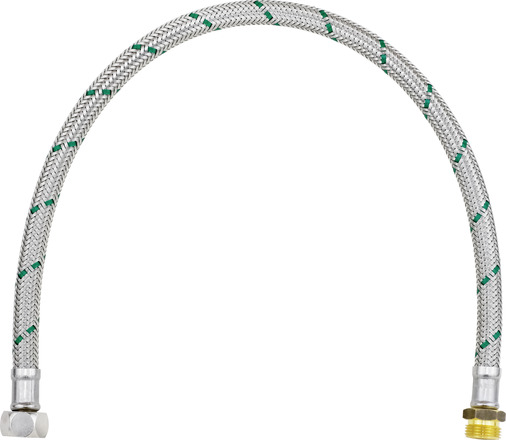 Flexible connector hose 50 cm metal (2 piece)