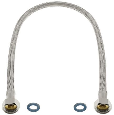 Flexible hose 60 cm metal 2 x 3/8
