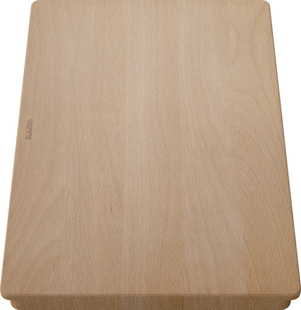 Planche à découper en hêtre massif pour cuves à sous-monter en céramique 430 x 280 mm, bois de hêtre