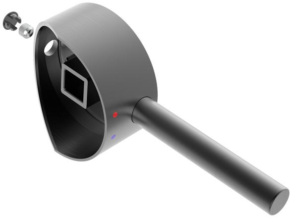 Lever LINUS-S VAR 1.5 satin dark steel hot complete
