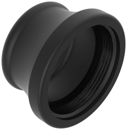 Spout cover ring EMPRESSA Bridge black matt