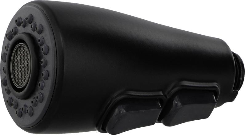 Spray head black matt ATURA complete LT