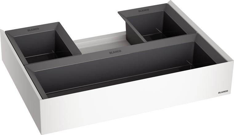 BLANCO SELECT II Orga, plastic, 600 mm min. cabinet size