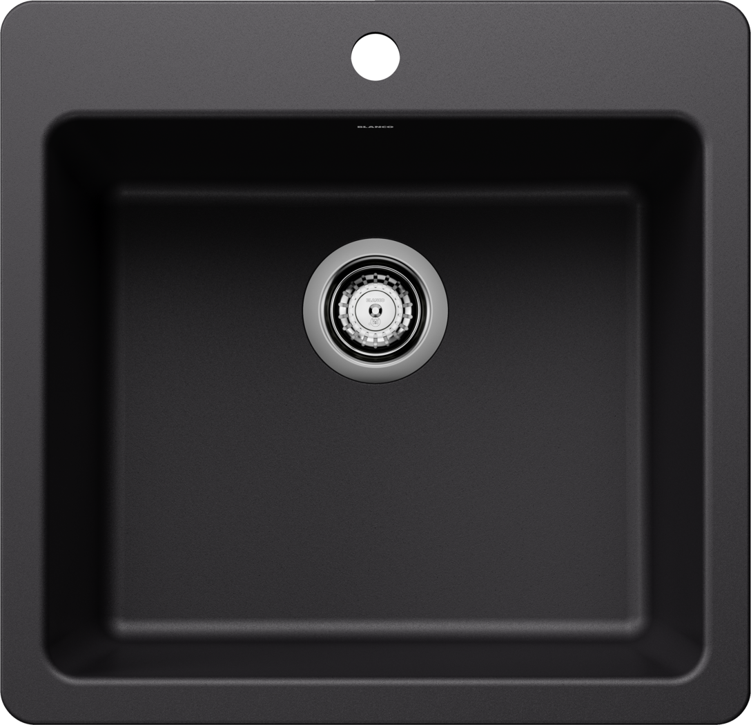 LIVEN 21 Single | SILGRANIT Coal Black | BLANCO
