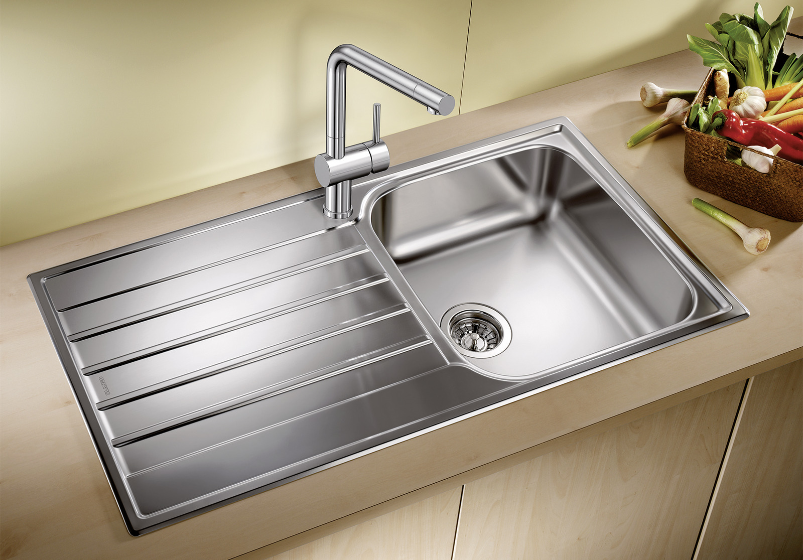 LIVIT XL 5 S | Stainless steel brushed finish - w/o drain remote 