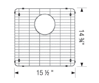 Sink Grid (Large Bowl)