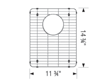 Sink Grid (Small Bowl)