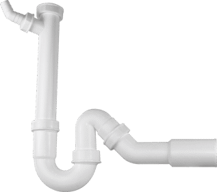 Siphon pour broyeurs tubulaire Ø 40 ou 50 mm