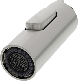 Shower head PVD steel RIVANA HighArc LT