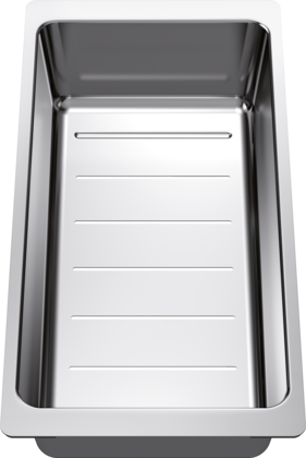 Cuba multifuncional perfurada em aço inoxidável