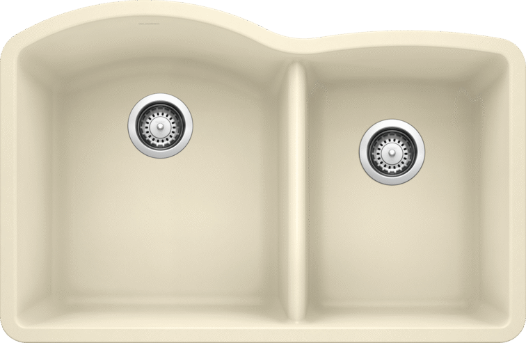 DIAMOND U 1 3/4 - SILGRANIT - Biscuit