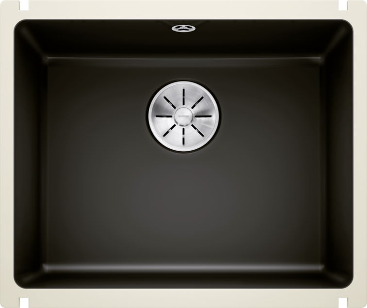 513409 for 60 cm cabinets 513408 SILGRANIT® BLANCOSUBLINE 500-U undermount sink II