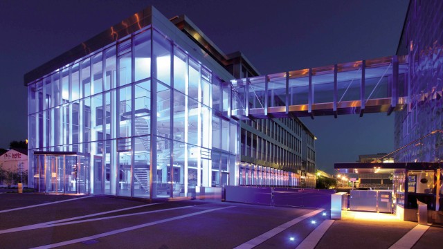 BLANCO headquarters in Oberderdingen by night