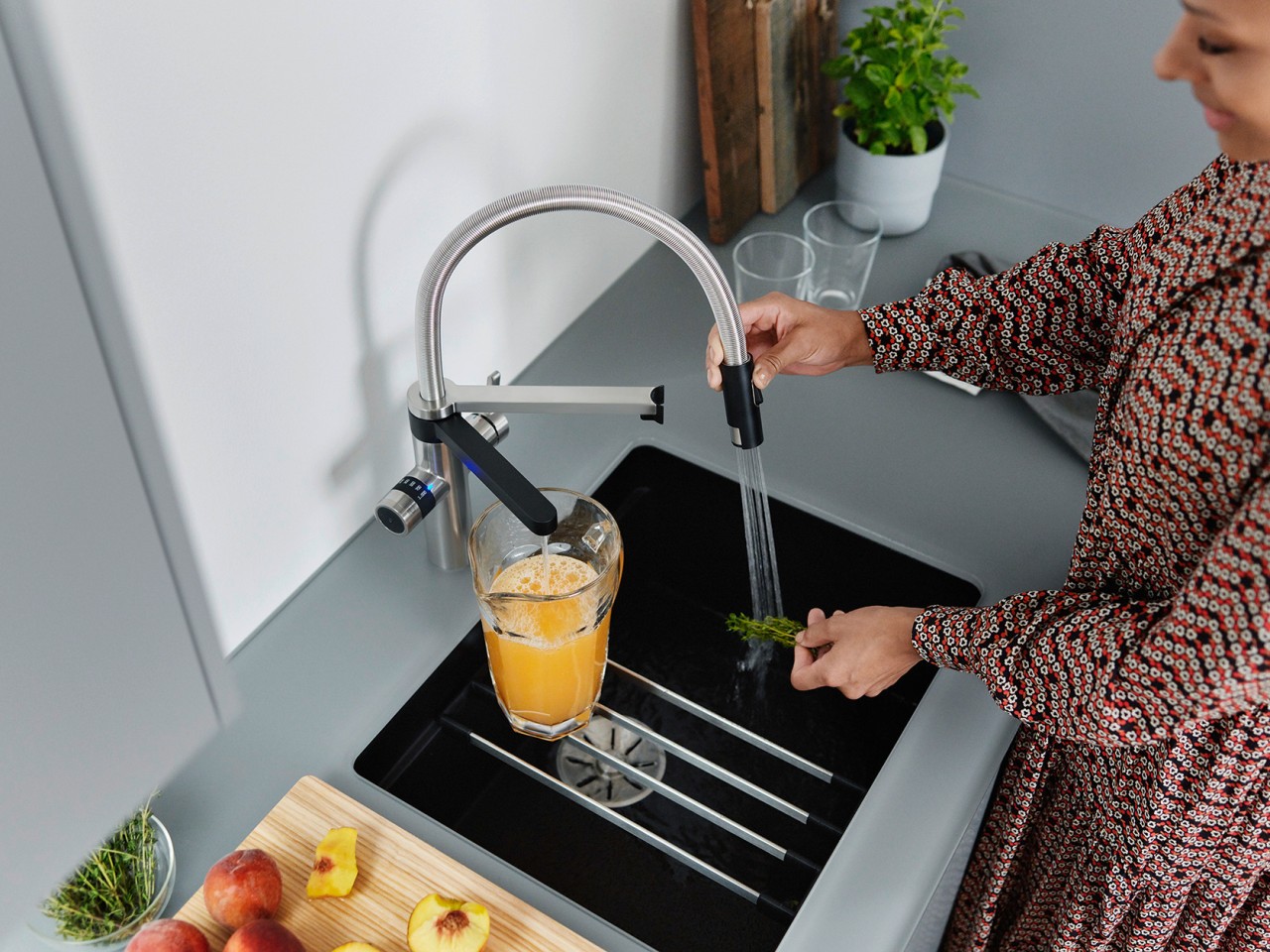SODA MIXER TAP FOR YOUR KITCHEN BLANCO