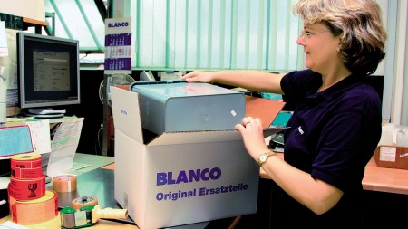 Reserveonderdelen voor BLANCO mengkranen en spoeltafels bestellen