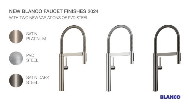 BLANCO New Faucet Finishes