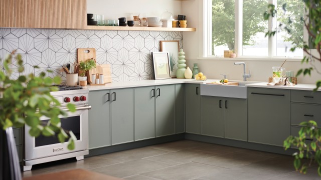 Modern Walnut Kitchen Cabinets: Sleek and Stylish Solutions