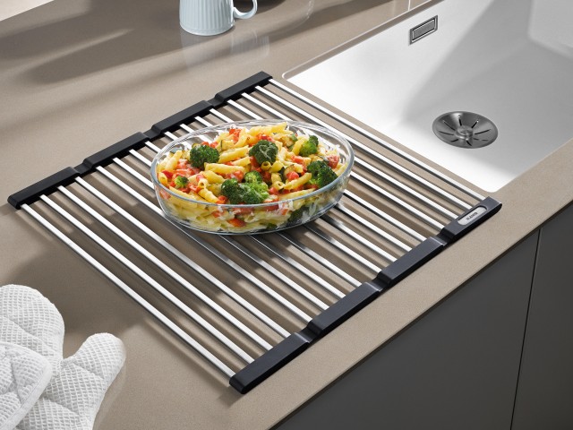 This is ideal for setting down a casserole straight out of the oven, even on sensitive surfaces