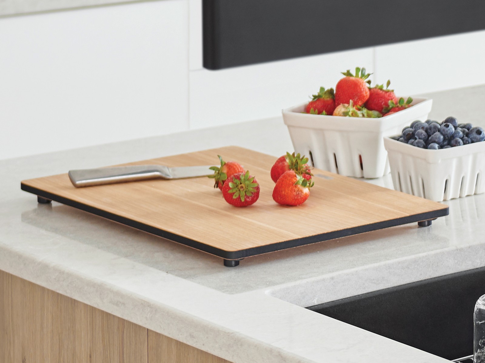 Wood Cutting Boards for Kitchen Sinks BLANCO