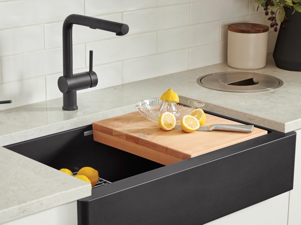 Wood Cutting Boards for Kitchen Sinks BLANCO