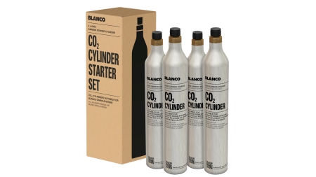 CO2 refill set BLANCO
