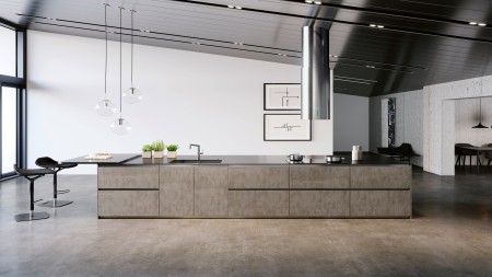 Urban industrial-style kitchens