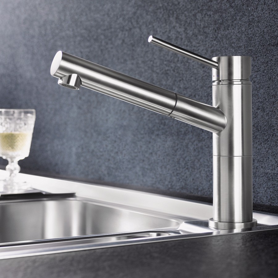 Kitchen Mixer Taps Variety Of Styles Features BLANCO   03866505p Alta S Compact Image 900w 900h 