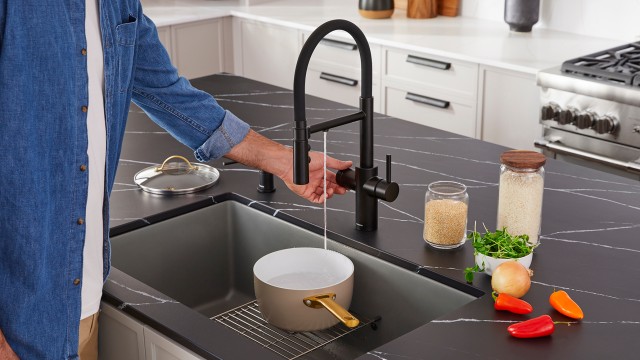 BLANCO's filter ready kitchen faucets are designed to make your life easier.