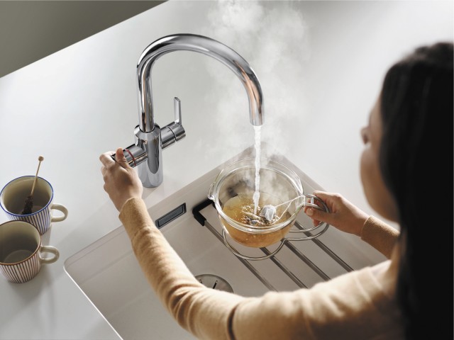 Hot water in an instant 