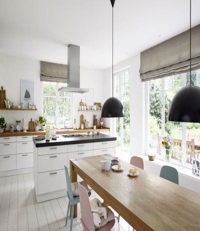 Modern country-house kitchens