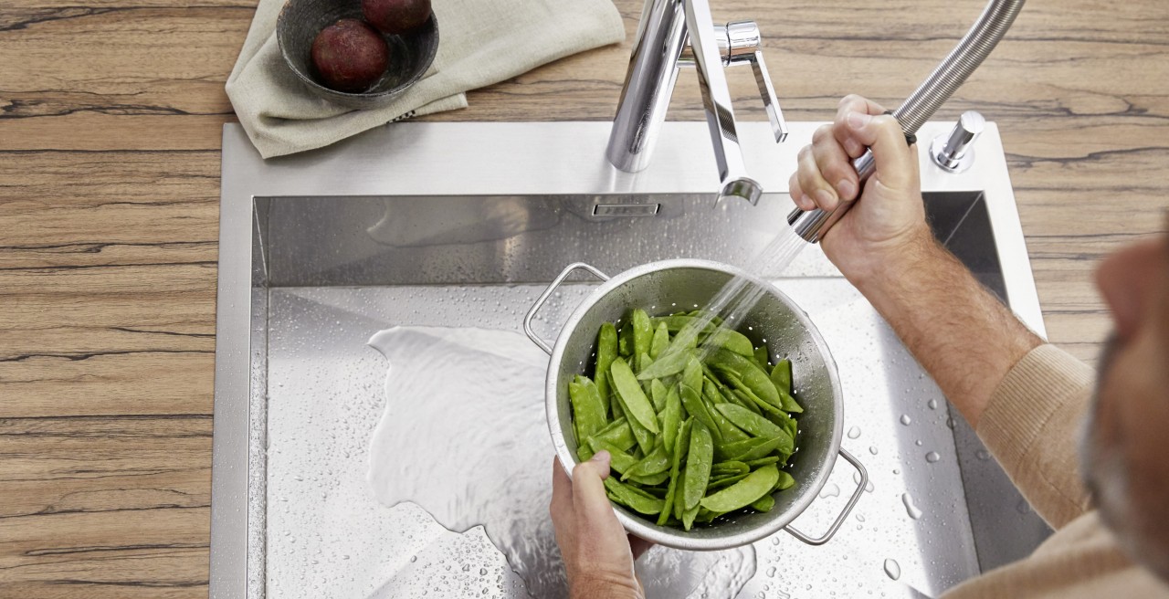 Eine Schlauchbrause kann Ihnen Ihren Küchenalltag erleichtern.