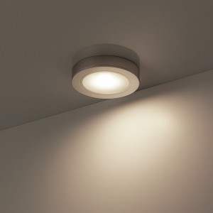 Neutral white kitchen lighting