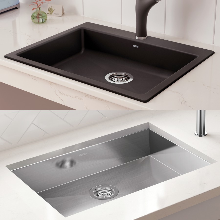 Wheelchair Accessible ADA CSA Kitchen Sinks BLANCO   Adacsa Finishes2 Image 900w 900h 