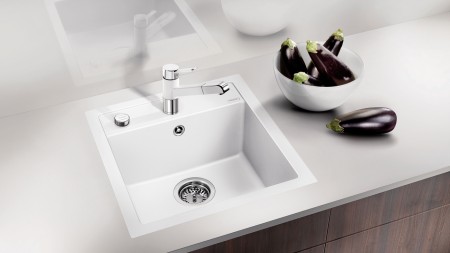 The Flush Mount Sinks a stainless steel single bowl sink