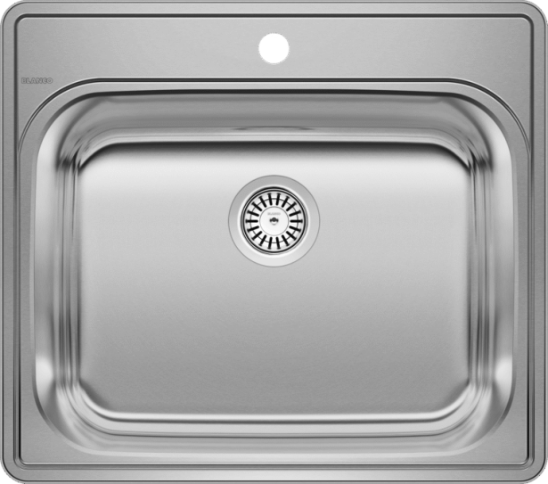 Évier de salle de lavage Essential en acier inoxydable