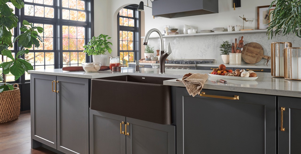 Discover the perfect sink for a contemporary and rustic kitchen