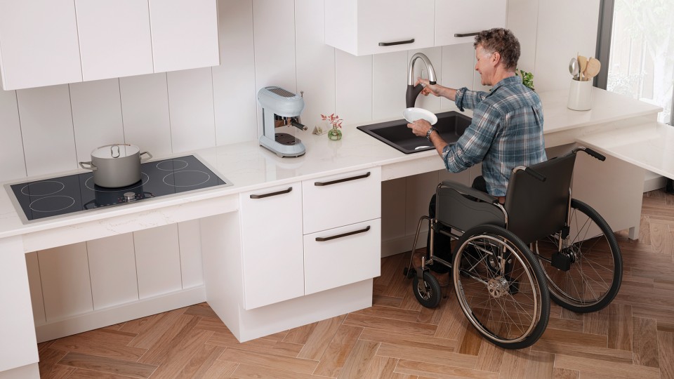 Wheelchair Accessible ADA CSA Kitchen Sinks BLANCO