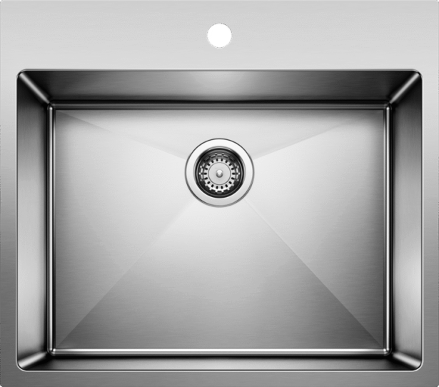 Quatrus R15 Laundry Sink in Premium Stainless Steel