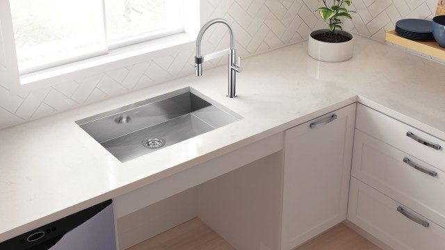 BLANCO Wheelchair Accessible Sinks - Shallow Bowl Depth