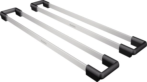 TOP-Rails 400 set, stainless steel/plastic