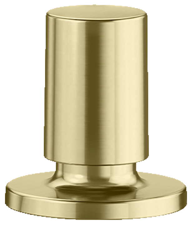 Кругла ручка керування клапаном-автоматом satin gold
