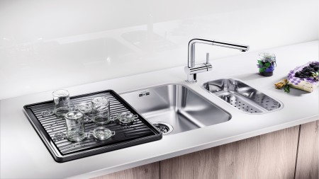 Cleaning stainless steel sinks