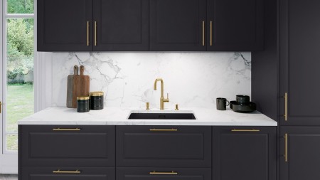 Silgranit black is a real showstopper and an eye-catching feature.