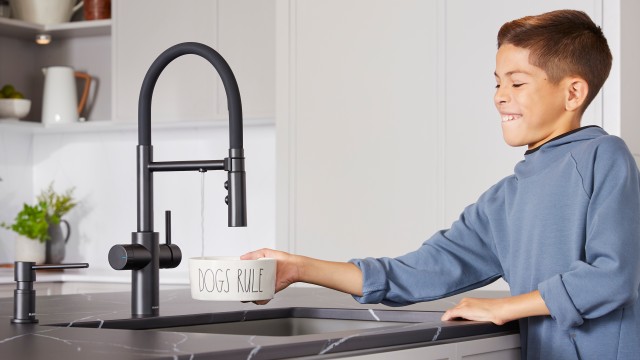 Experience the convenience of filtered water right at your fingertips. Enjoy clean water anytime